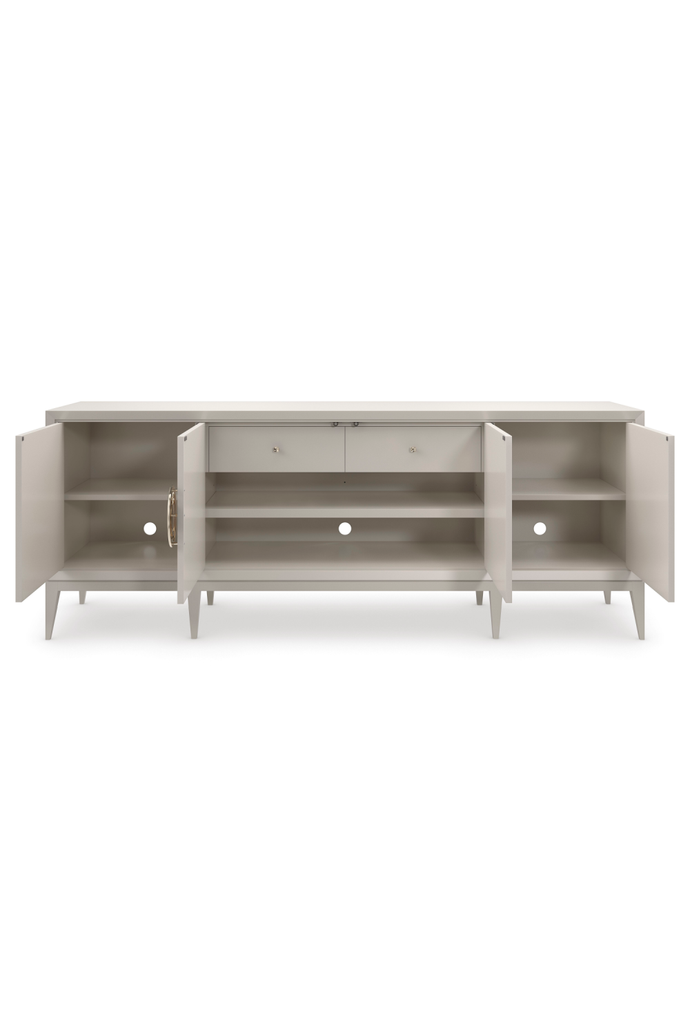   Patterned Cream Modern Sideboard | Oroa.com
