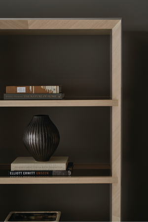   Bronze Glass Shelf Bookcase | Oroa.com