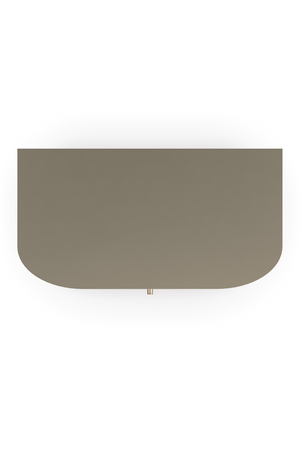   Cream Fluted Nightstand | Oroa.com