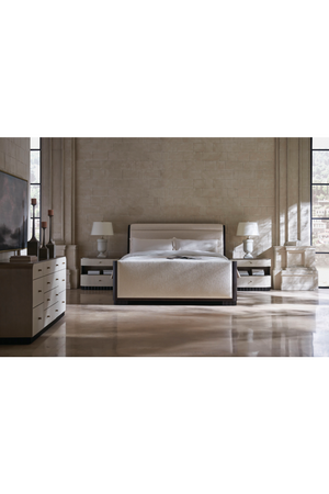   Cream Fluted Nightstand | Oroa.com