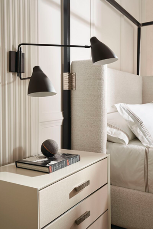   Vinyl 3-Drawer Nightstand | Oroa.com