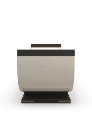   Curved Contemporary Bench | Oroa.com