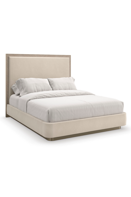   Cream Modern Minimalist Bed | Oroa.com