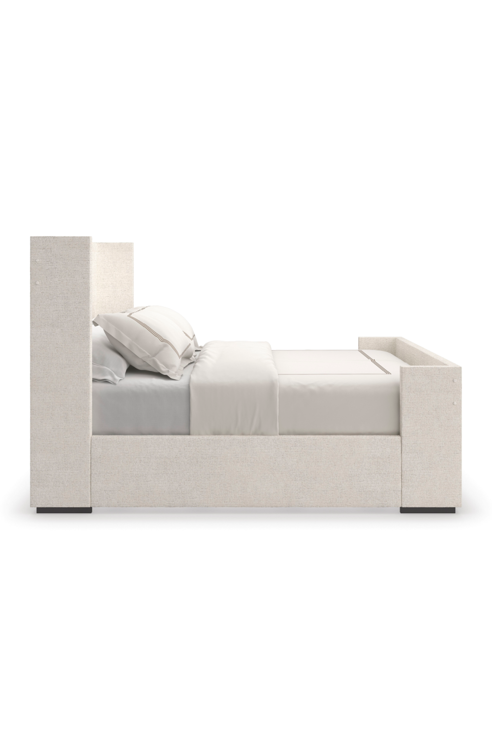   Modern White Bed | Oroa.com