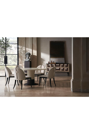   Round Pedestal Dining Table | Oroa.com