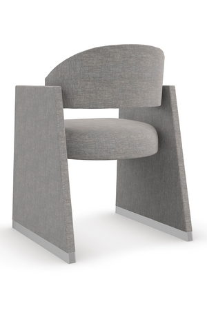   Gray Geometrical Dining Chair | Oroa.com