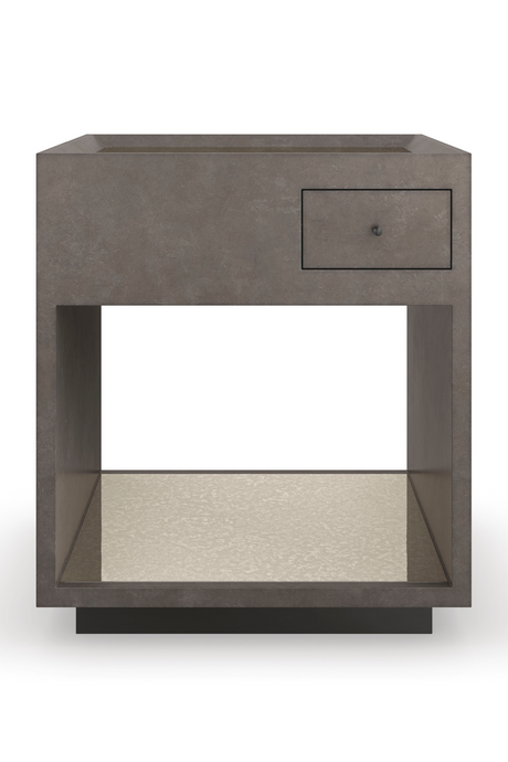   Gray Modern End Table | Oroa.com
