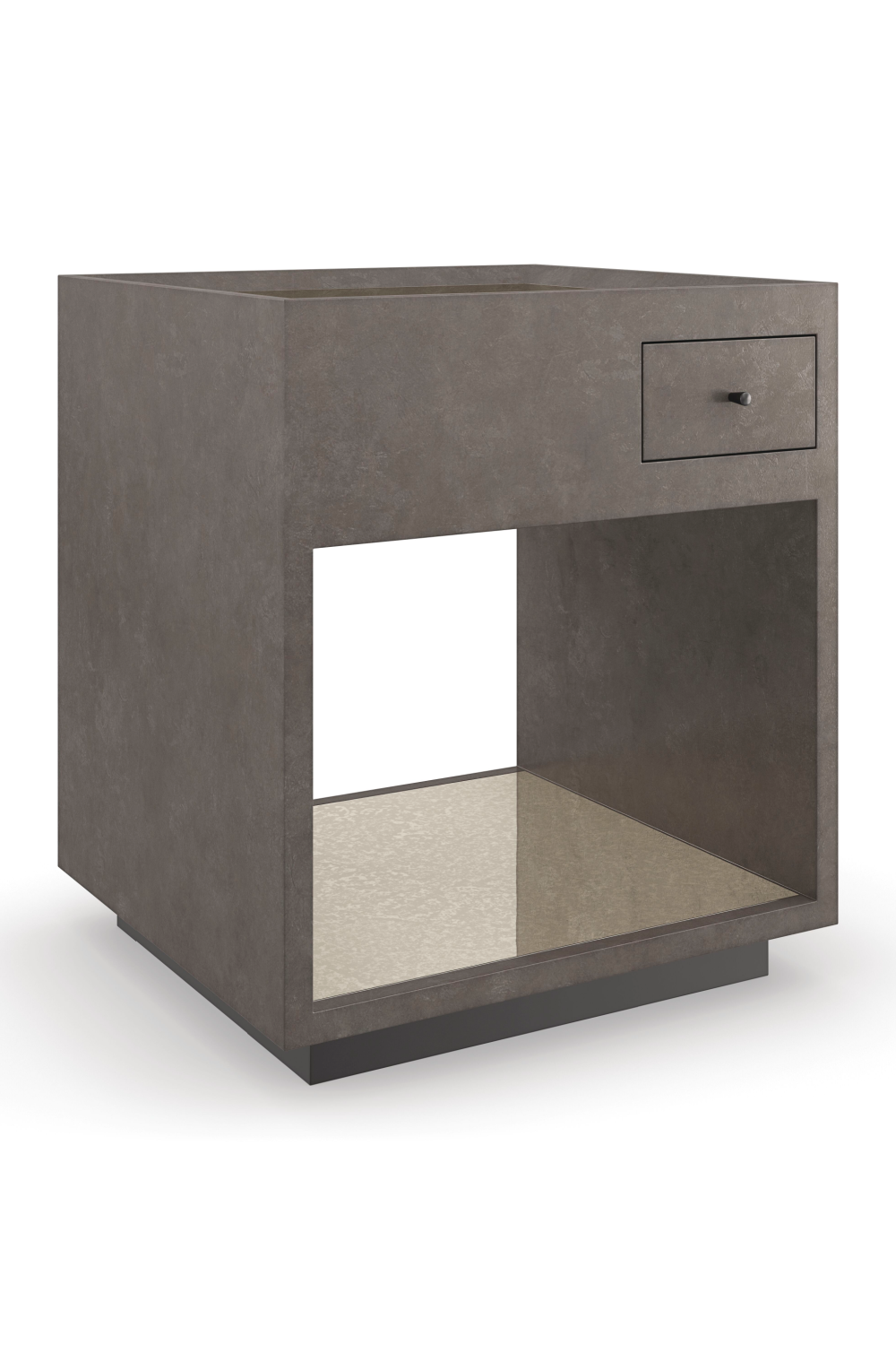   Gray Modern End Table | Oroa.com