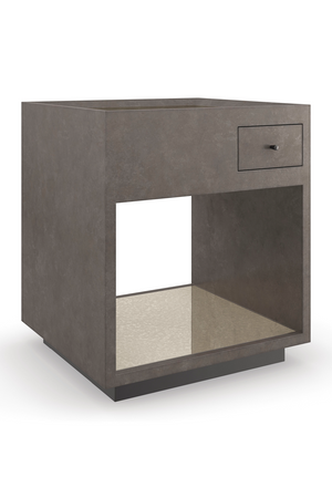   Gray Modern End Table | Oroa.com