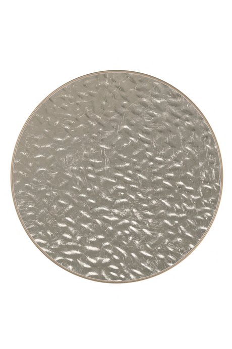   Wavy Glass Pedestal Side Table | Oroa.com