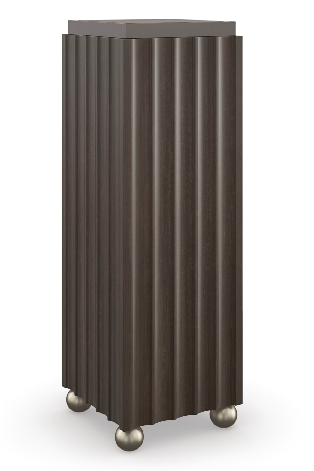   Brown Fluted Bar Table | Oroa.com