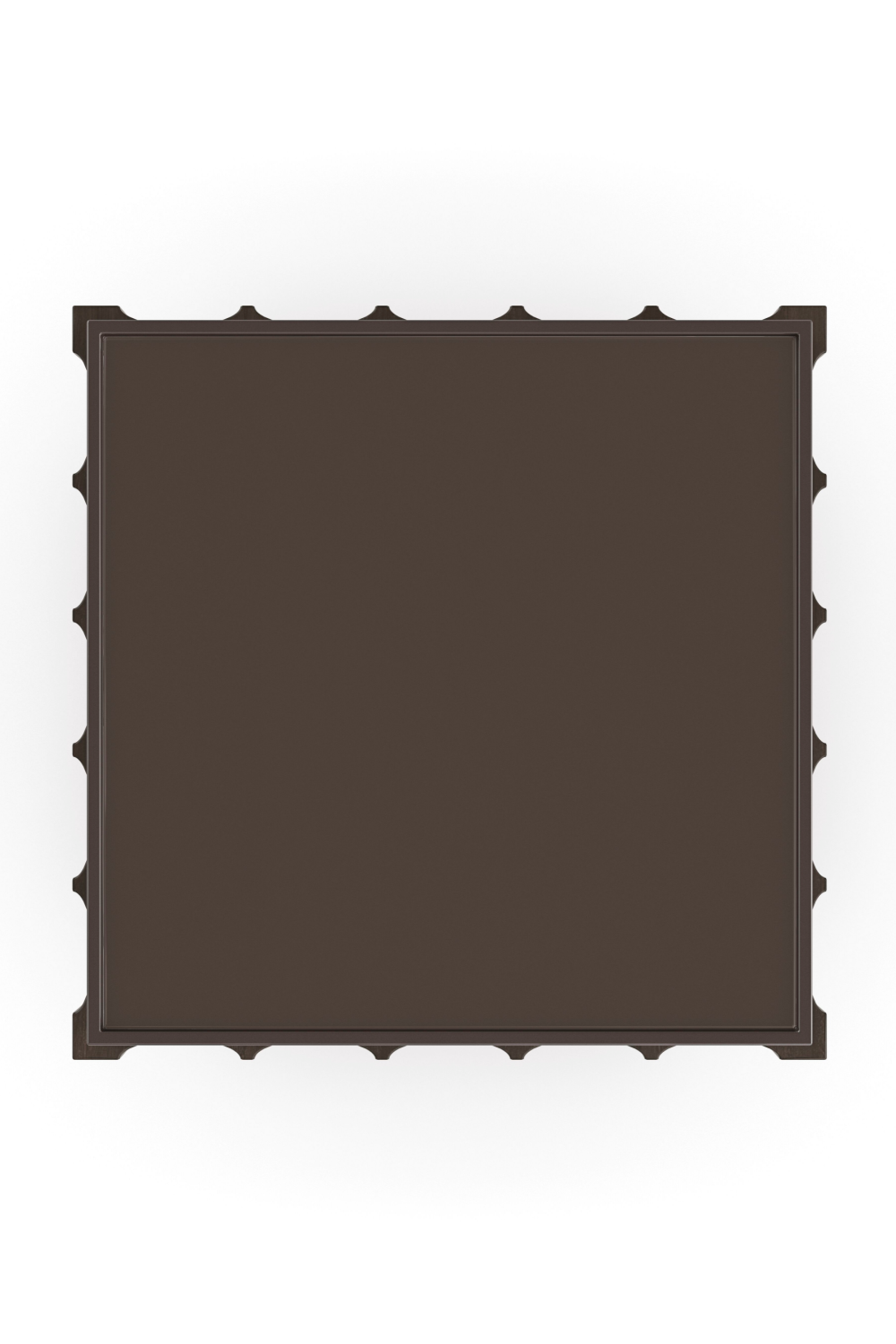   Brown Fluted Bar Table | Oroa.com