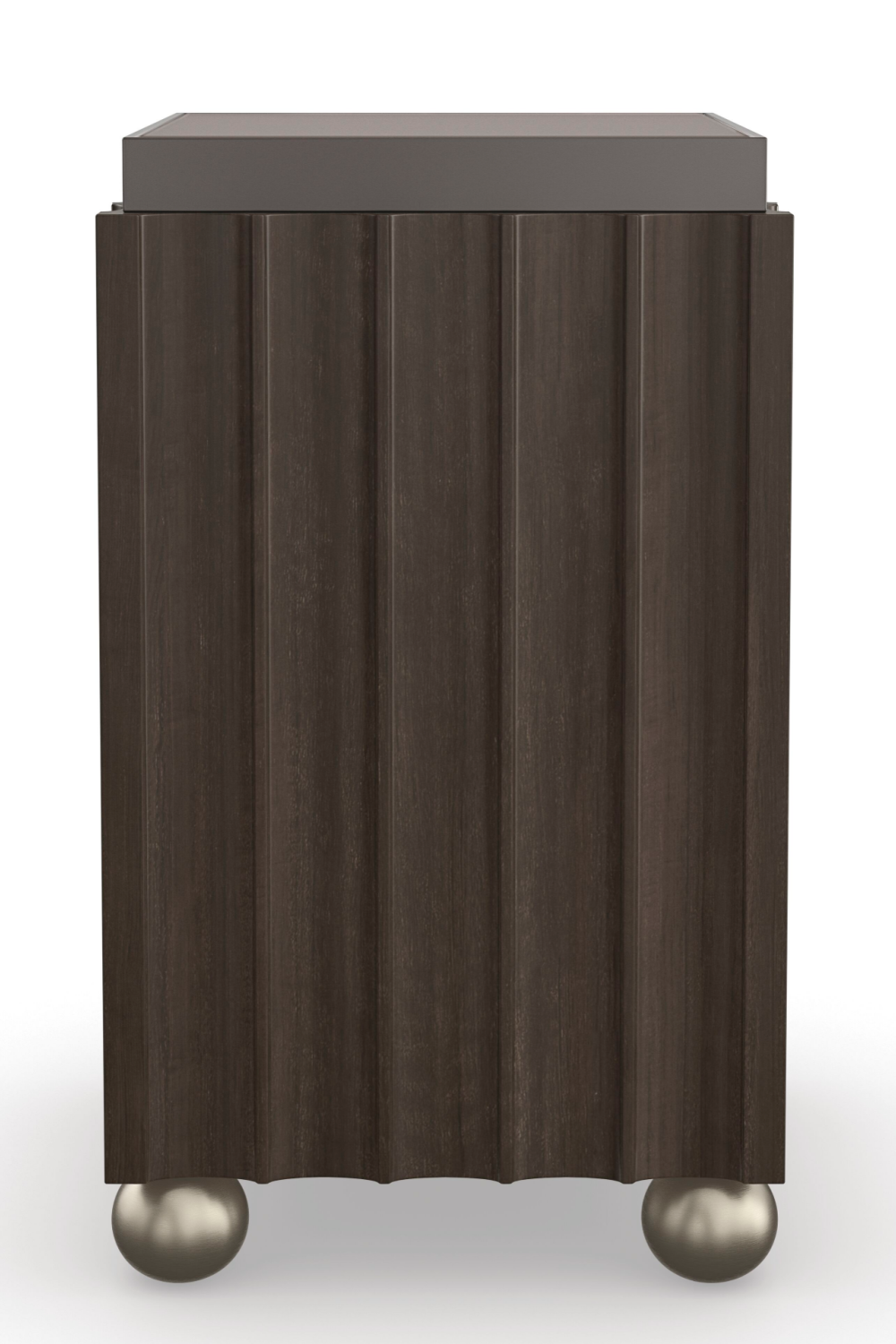   Brown Fluted Bar Table | Oroa.com
