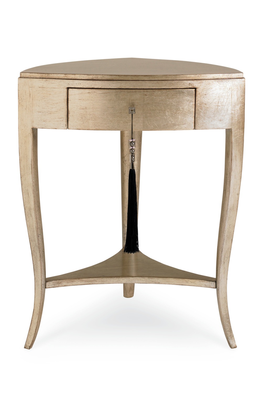   Gold 1-Drawer Accent Table | Oroa.com