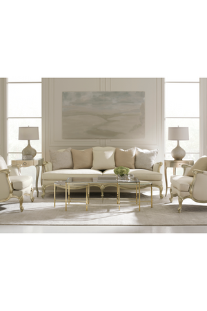  Gold 1-Drawer Accent Table | Oroa.com