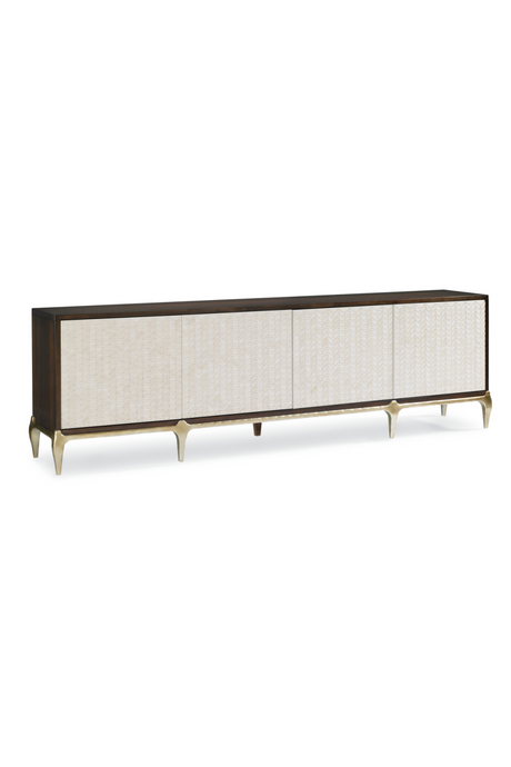   Faux Bone Media Cabinet | Oroa.com