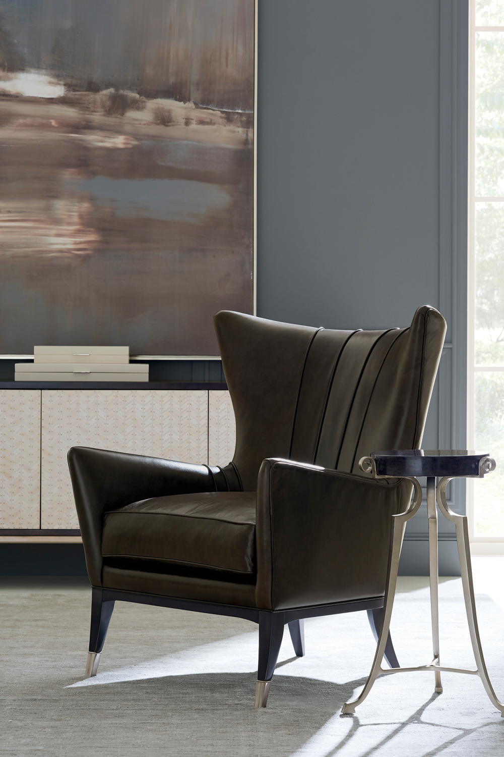   Faux Bone Media Cabinet | Oroa.com