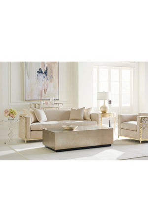   Rectangular Taupe Coffee Table | Oroa.com