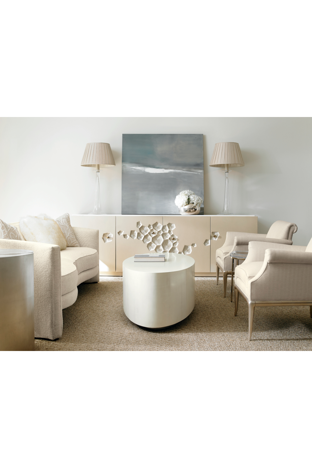   Ombre Metallic End Table | Oroa.com