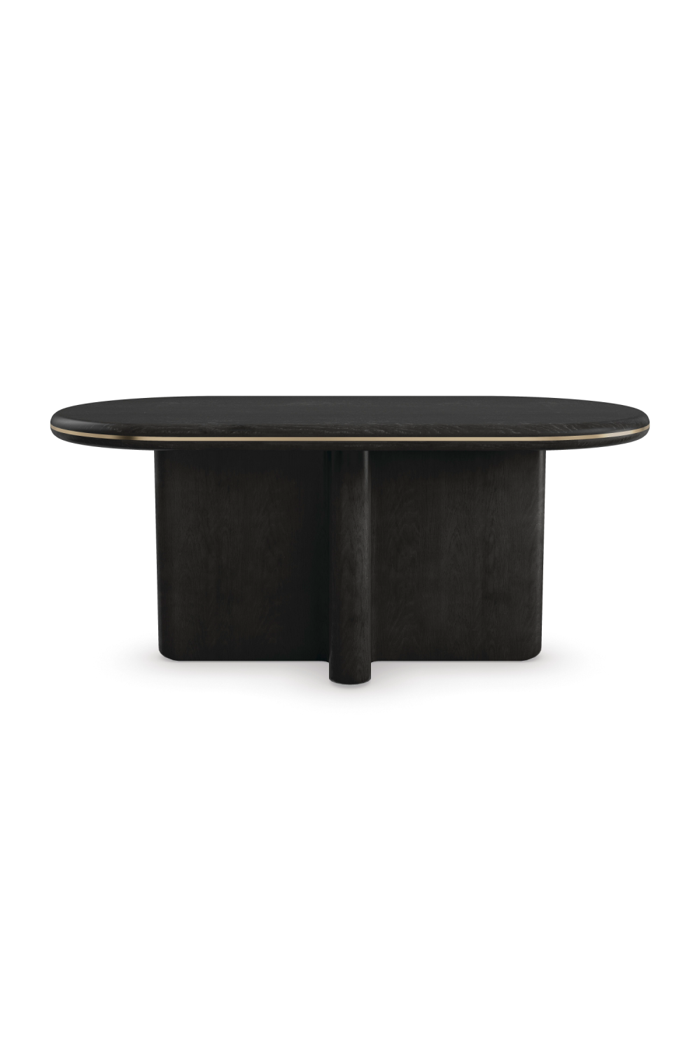   Oval Black Dining Table | Oroa.com
