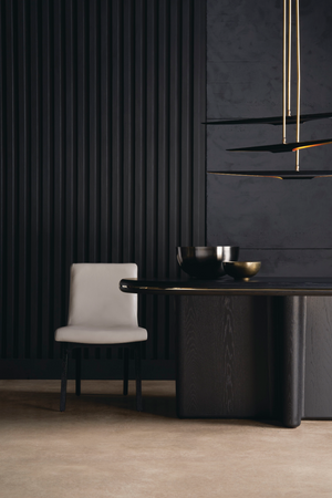   Oval Black Dining Table | Oroa.com