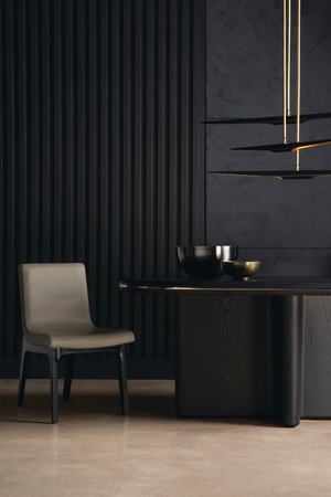  Oval Black Dining Table | Oroa.com