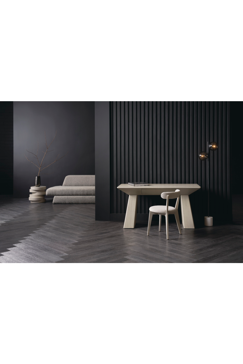   Gray Geometric Sofa | Oroa.com