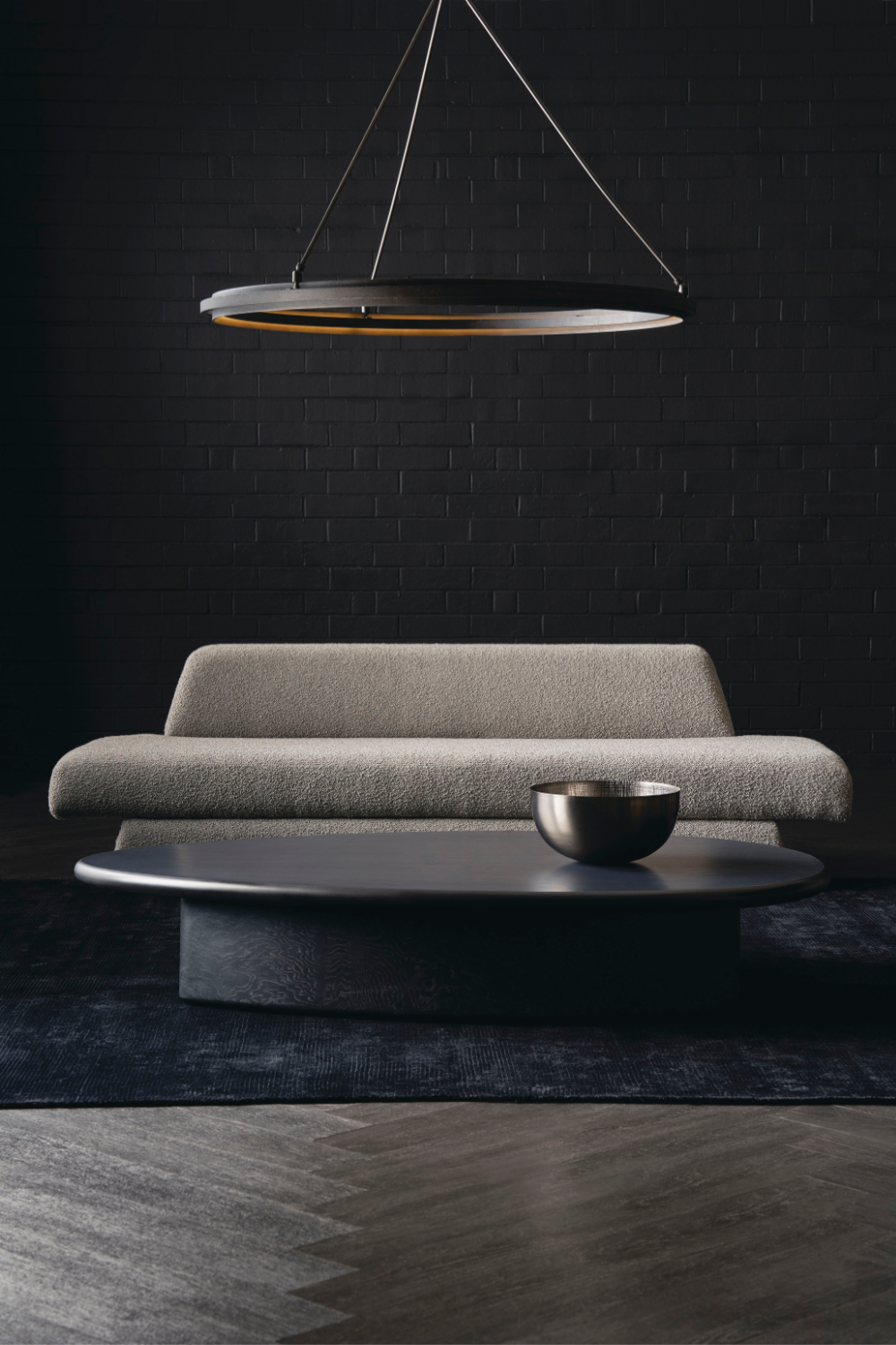   Gray Geometric Sofa | Oroa.com