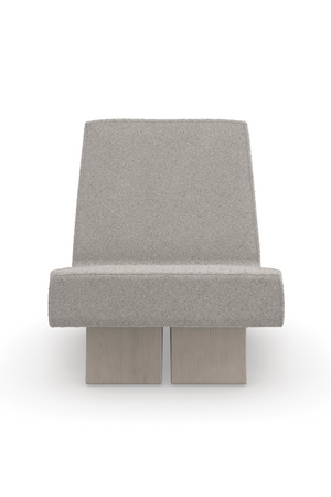   Gray Bouclé Modern Accent Chair | Oroa.com