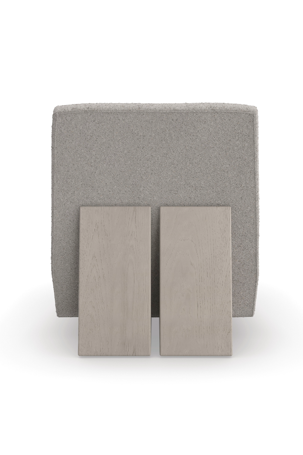   Gray Bouclé Modern Accent Chair | Oroa.com
