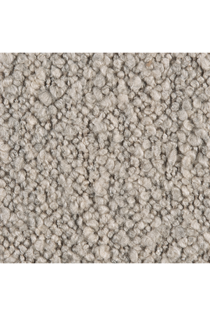   Gray Bouclé Modern Accent Chair | Oroa.com