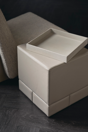   Gray Bouclé Modern Accent Chair | Oroa.com