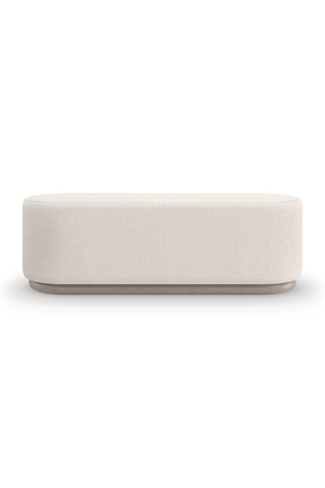   Bouclé Oval Bench | Oroa.com