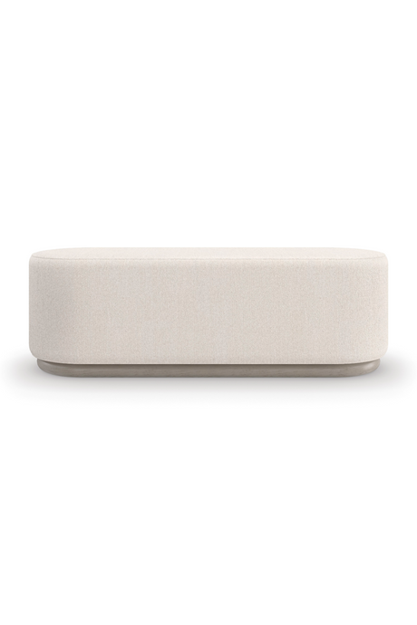   Bouclé Oval Bench | Oroa.com
