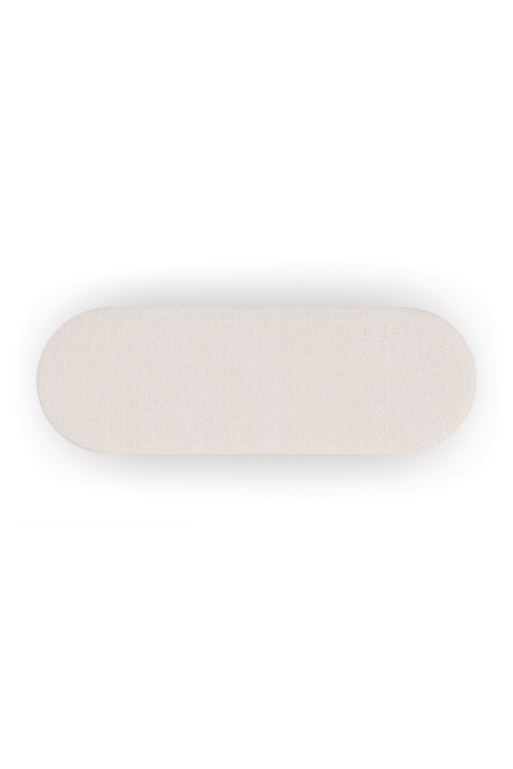   Bouclé Oval Bench | Oroa.com