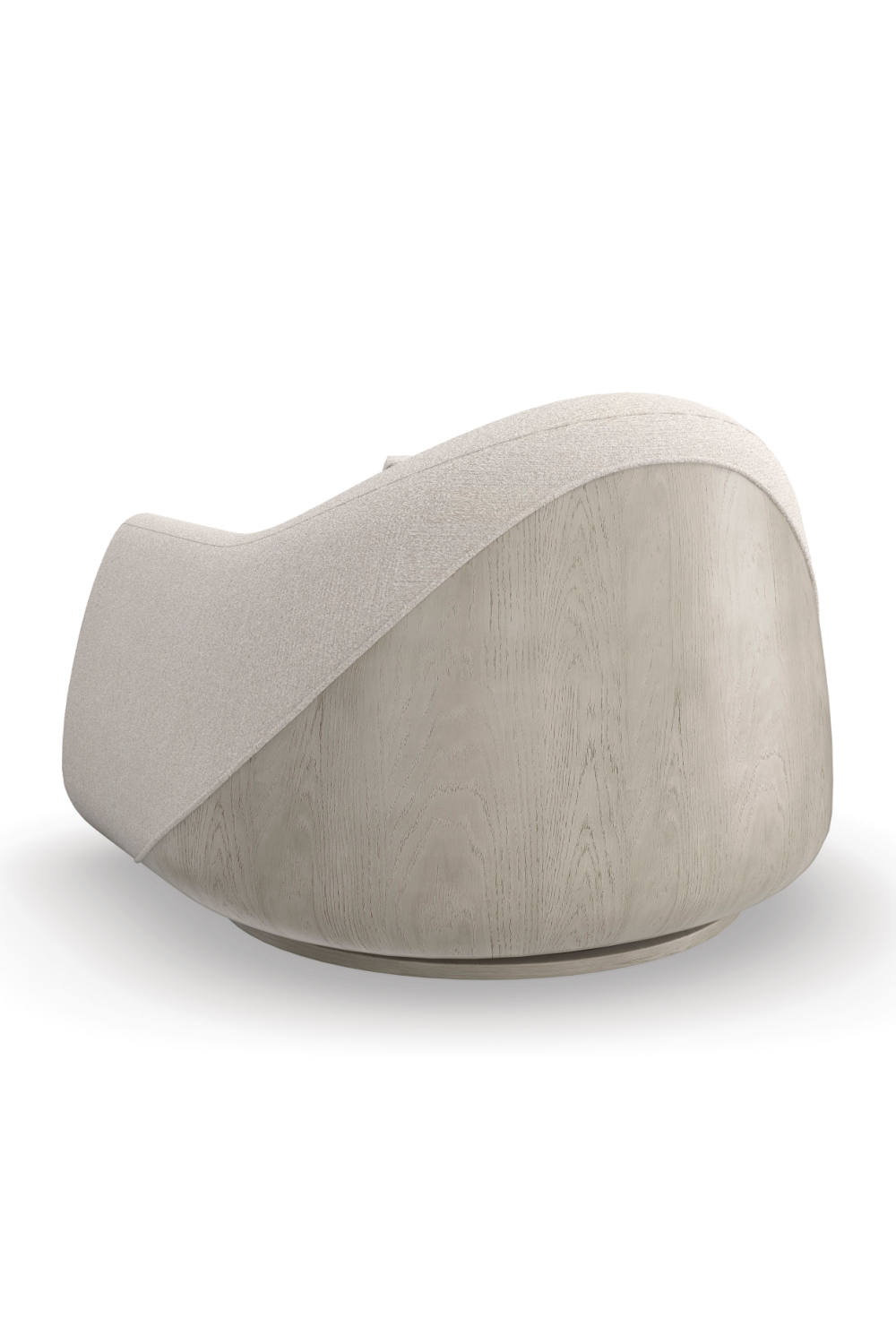   Bouclé Modern Swivel Chair | Oroa.com