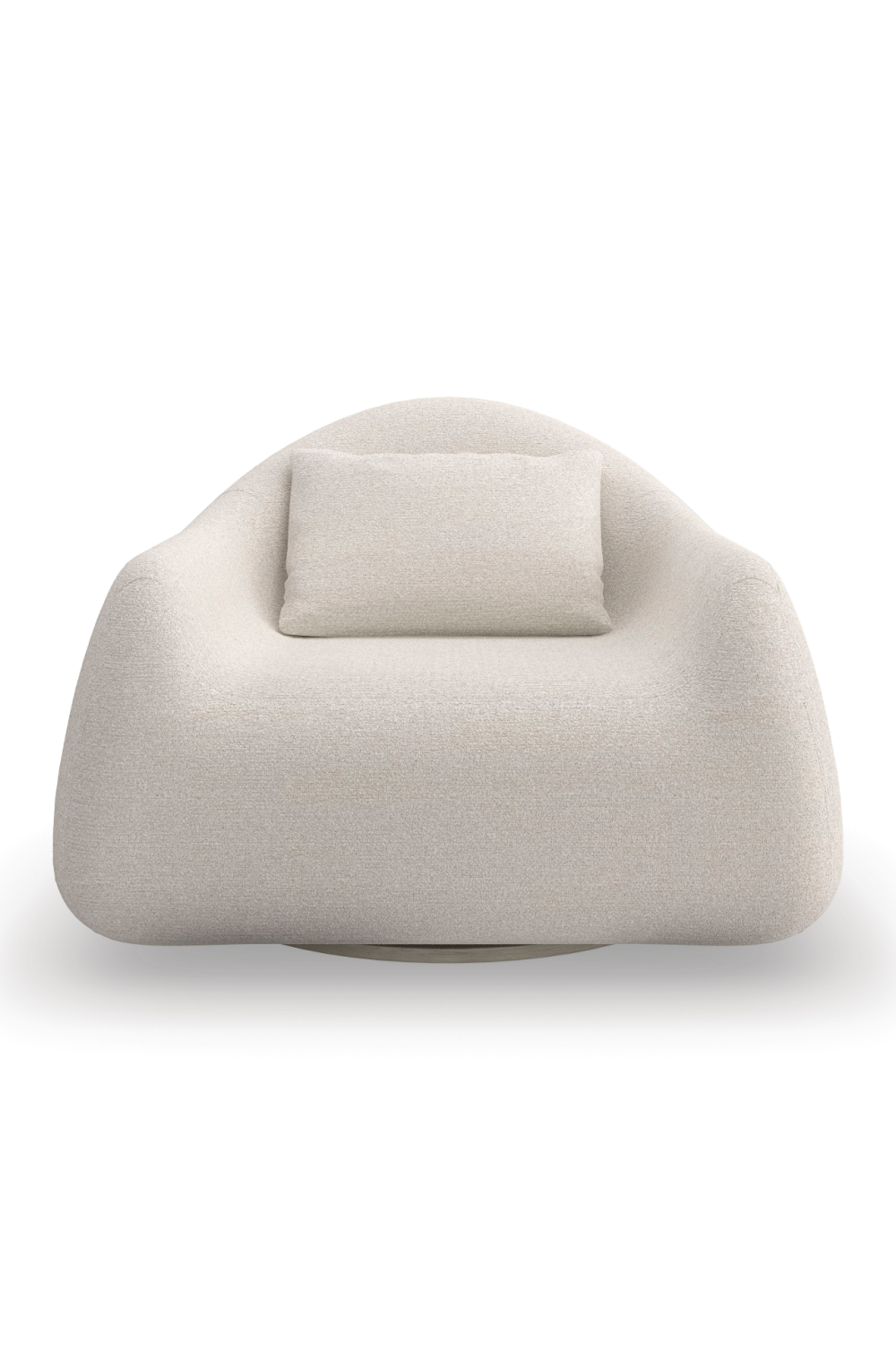  Bouclé Modern Swivel Chair | Oroa.com