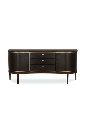  Dark Curved Sideboard | Oroa.com