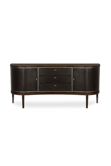   Dark Curved Sideboard | Oroa.com