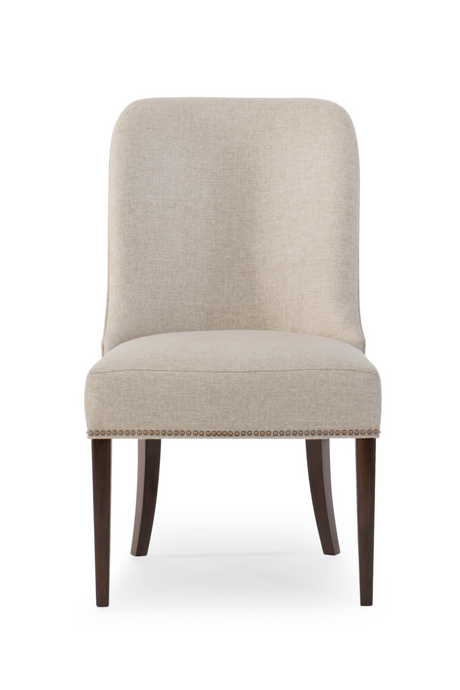   Cream Upholstered Side Chairs (2) | Oroa.com