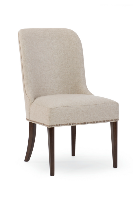   Cream Upholstered Side Chairs (2) | Oroa.com