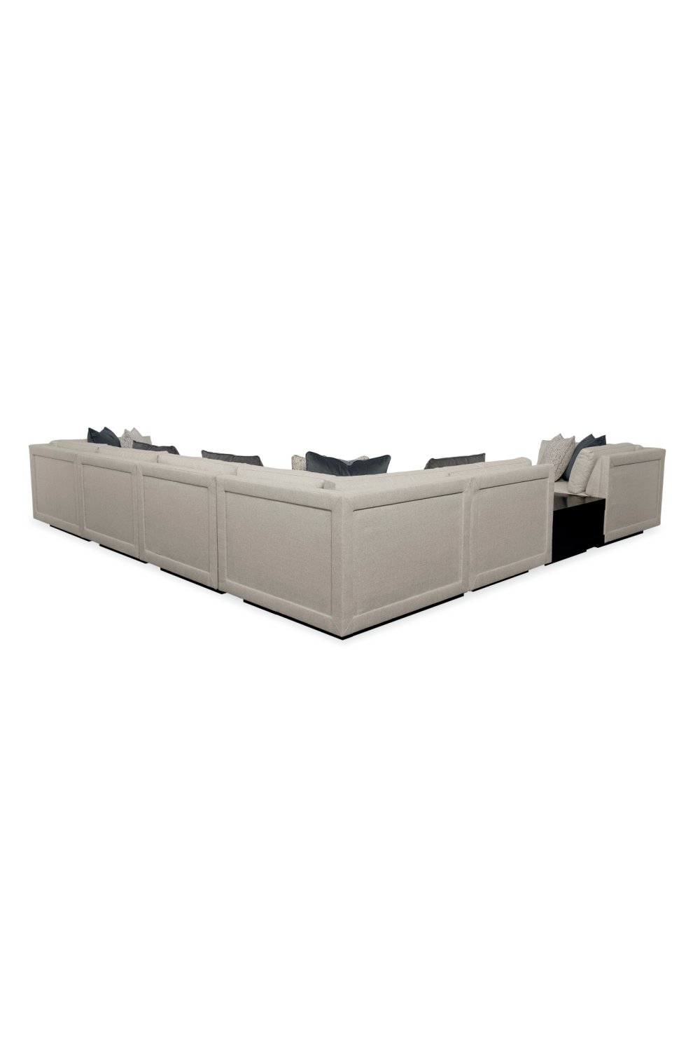   Gray Modern Sectional Sofa | Oroa.com