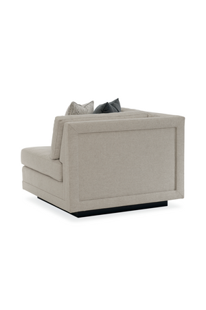  Neutral-Toned Sectional Sofa | Oroa.com