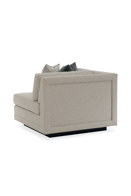   Neutral-Toned Sectional Sofa | Oroa.com