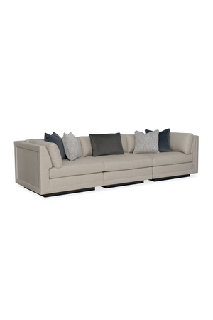   Neutral-Toned Sectional Sofa | Oroa.com