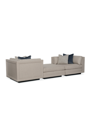   Neutral-Toned Sectional Sofa | Oroa.com