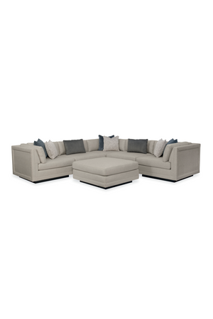   Neutral-Toned Sectional Sofa | Oroa.com
