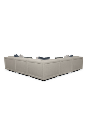   Neutral-Toned Sectional Sofa | Oroa.com