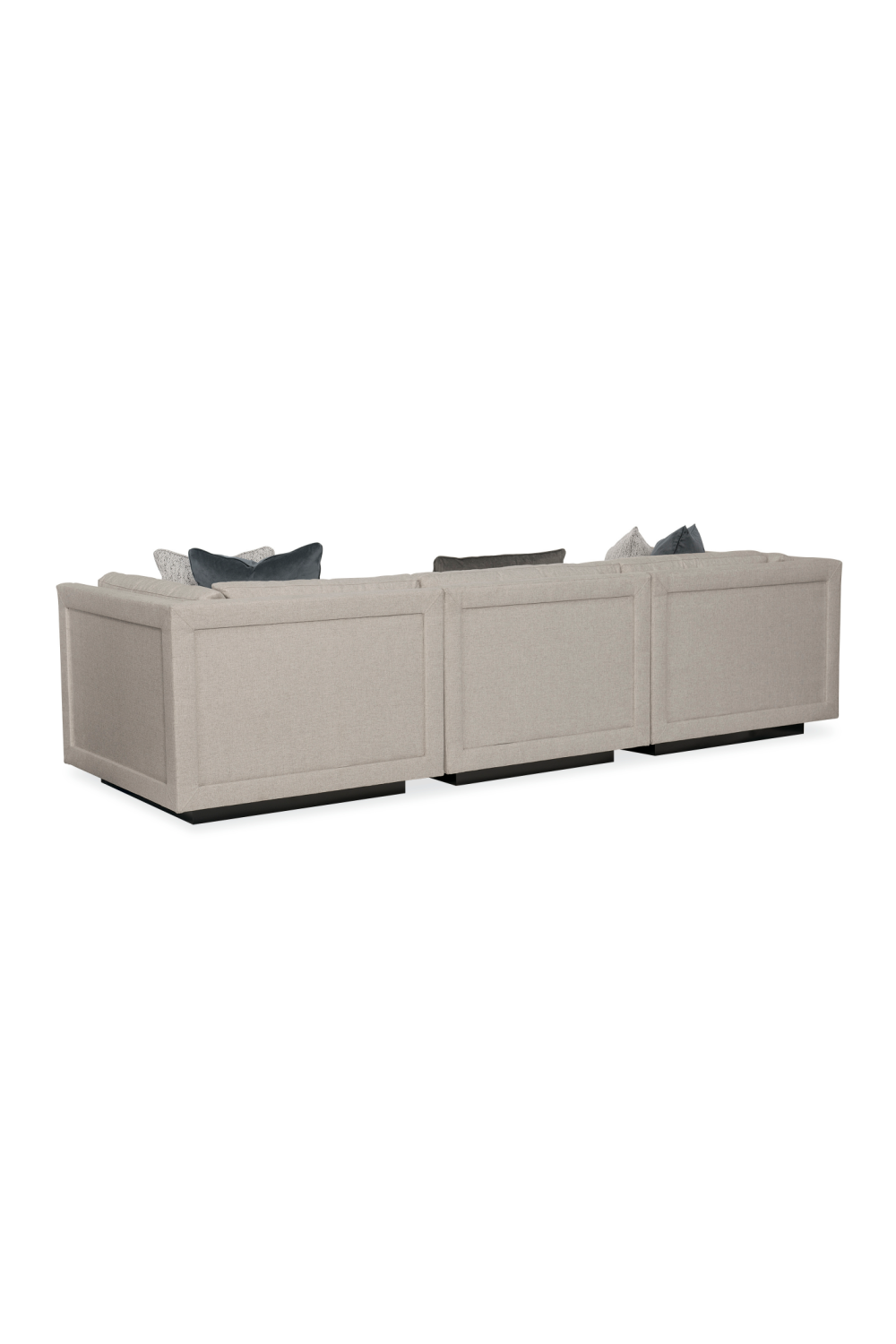   Neutral-Toned Sectional Sofa | Oroa.com
