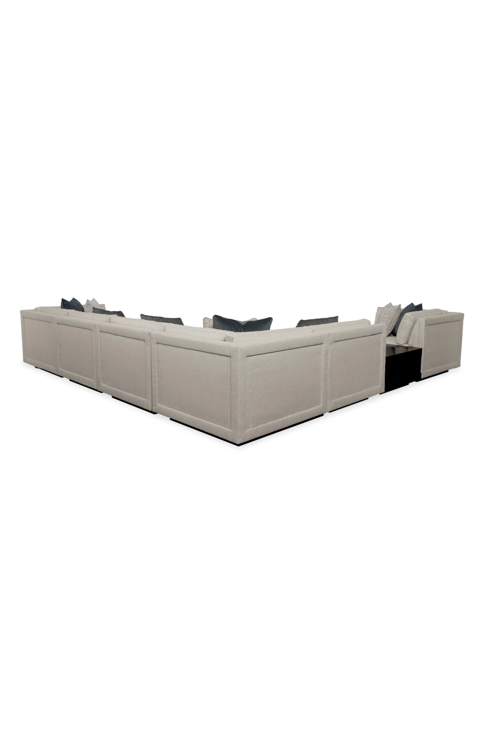   Neutral-Toned Sectional Sofa | Oroa.com